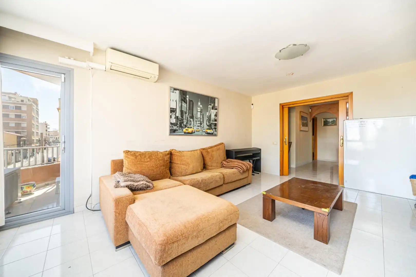 Sala de estar de Piso en venta en  Palma de Mallorca con Aire acondicionado, Calefacción y Balcón
