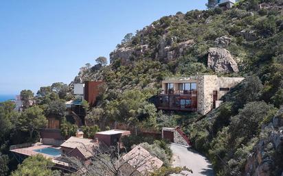 Vista exterior de Casa o xalet en venda en Begur amb Aire condicionat, Terrassa i Piscina