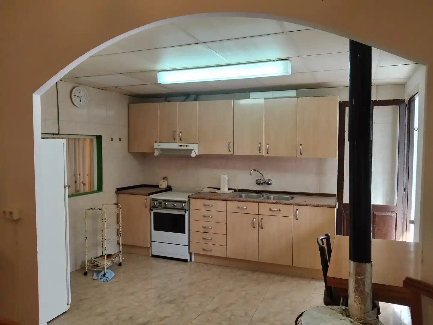 Cocina de Finca rústica en venta en Alcampell con Terraza, Trastero y Amueblado
