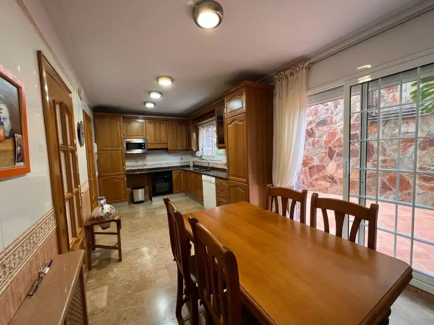 Kitchen of Detached homes for rent in Alella  with Air Conditioner, Private garden and Storage room