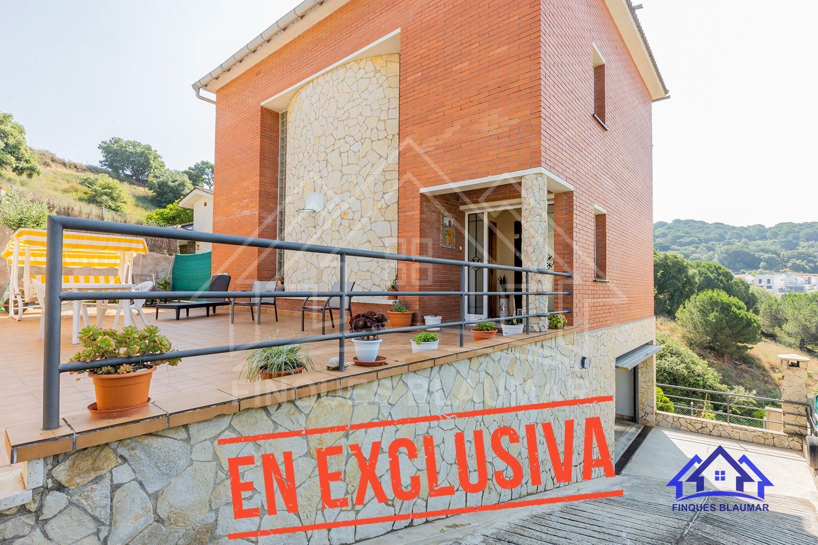Exterior view of House or chalet for sale in Arenys de Munt  with Heating, Private garden and Terrace