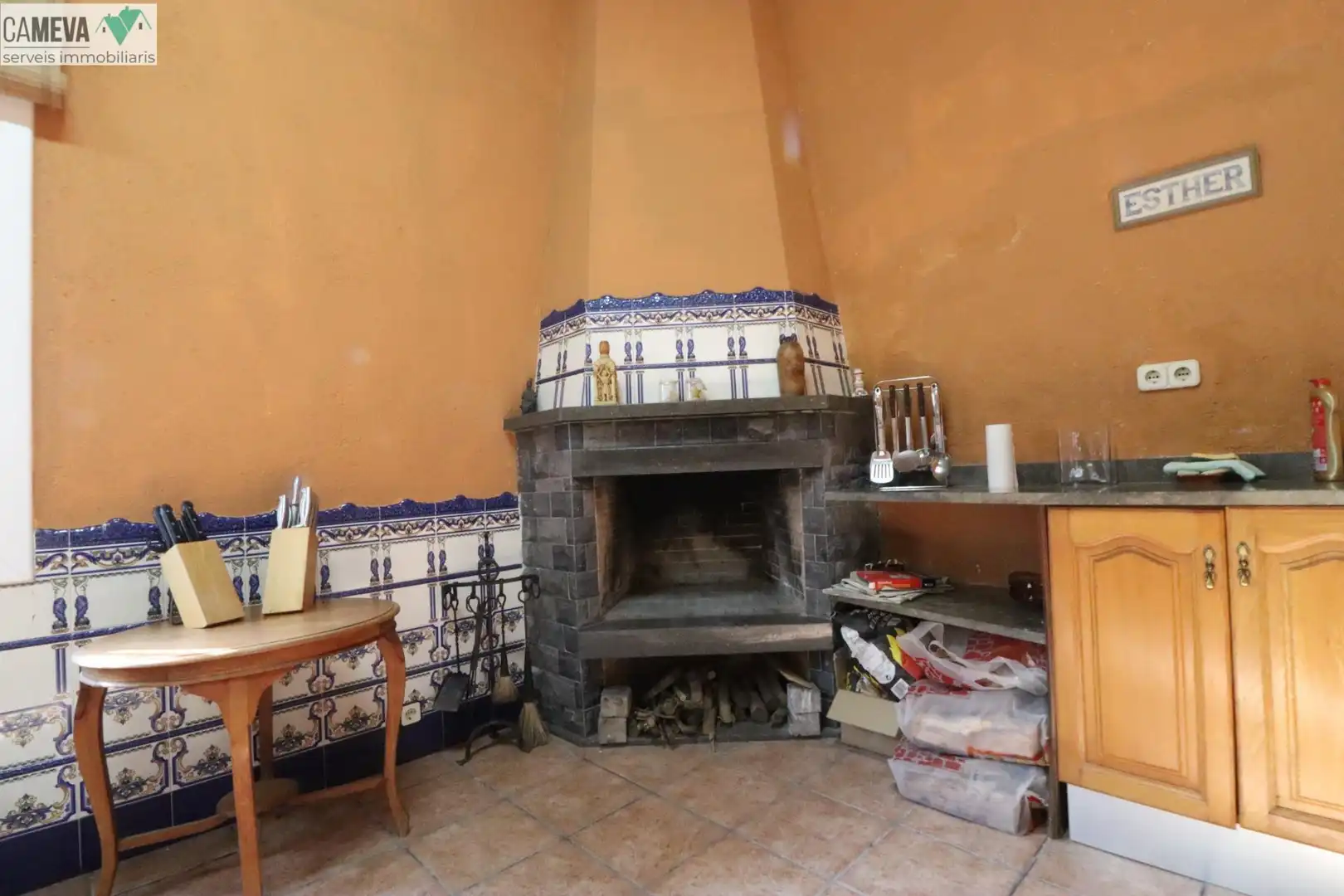 Kitchen of Houses for sale in Terrassa  with Heating, Private garden and Terrace