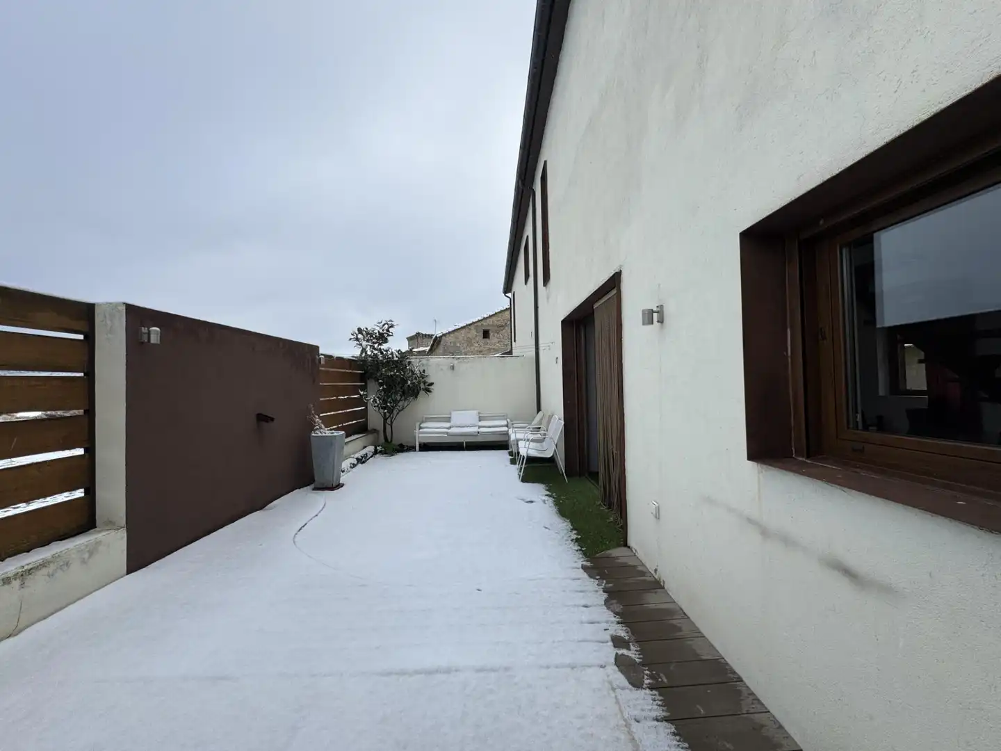Terrassa de Casa o xalet en venda en Bonilla de la Sierra amb Jardí privat