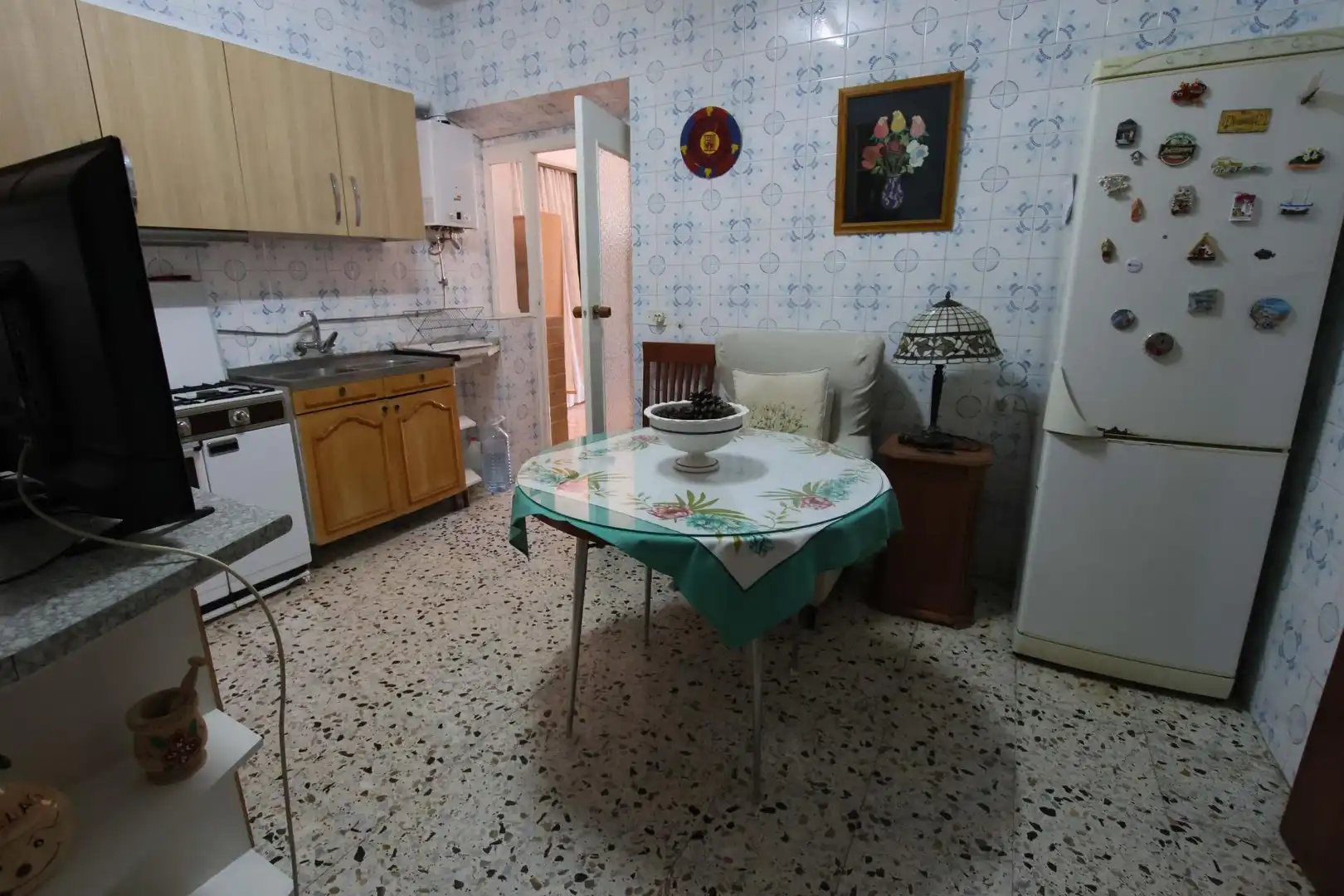Küche von Wohnung zum Verkauf in Puebla de la Calzada