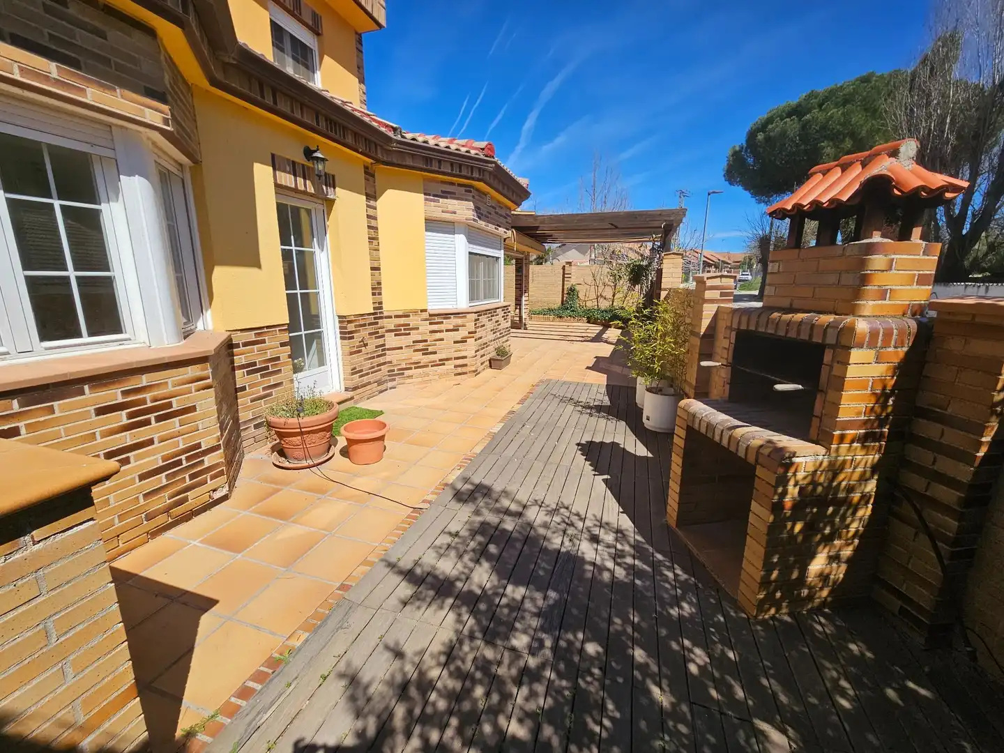 Terrace of Houses for rent in Valdemorillo  with Air Conditioner, Heating and Private garden