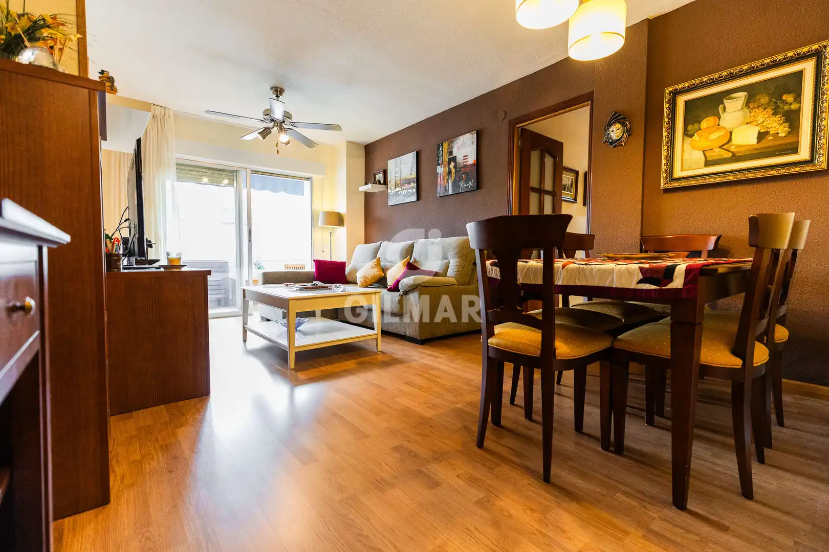 Sala de estar de Piso en venta en Guadarrama con Calefacción, Jardín privado y Piscina