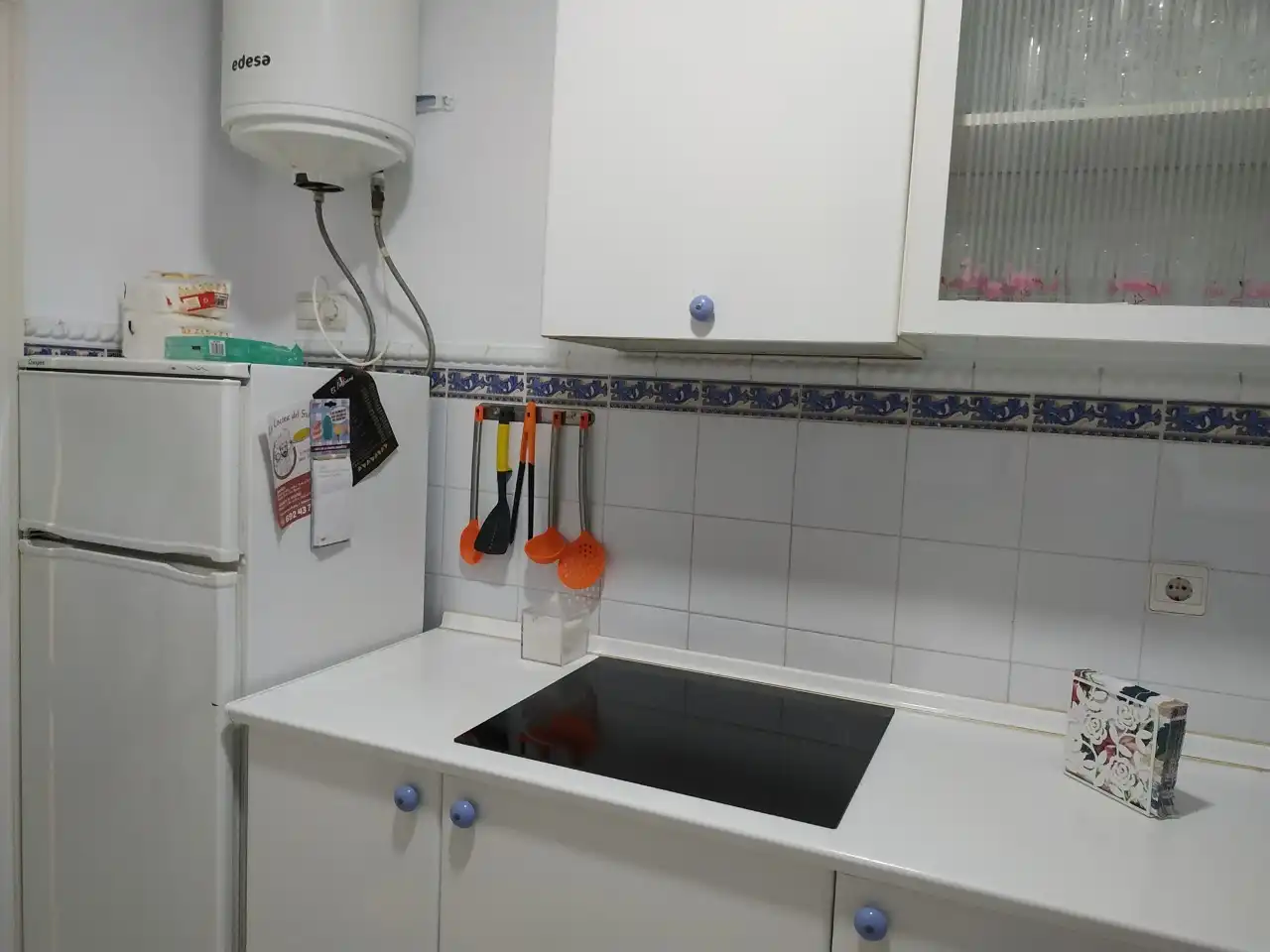 Cuina de Pis de lloguer en Sanlúcar de Barrameda amb Aire condicionat, Calefacció i Terrassa