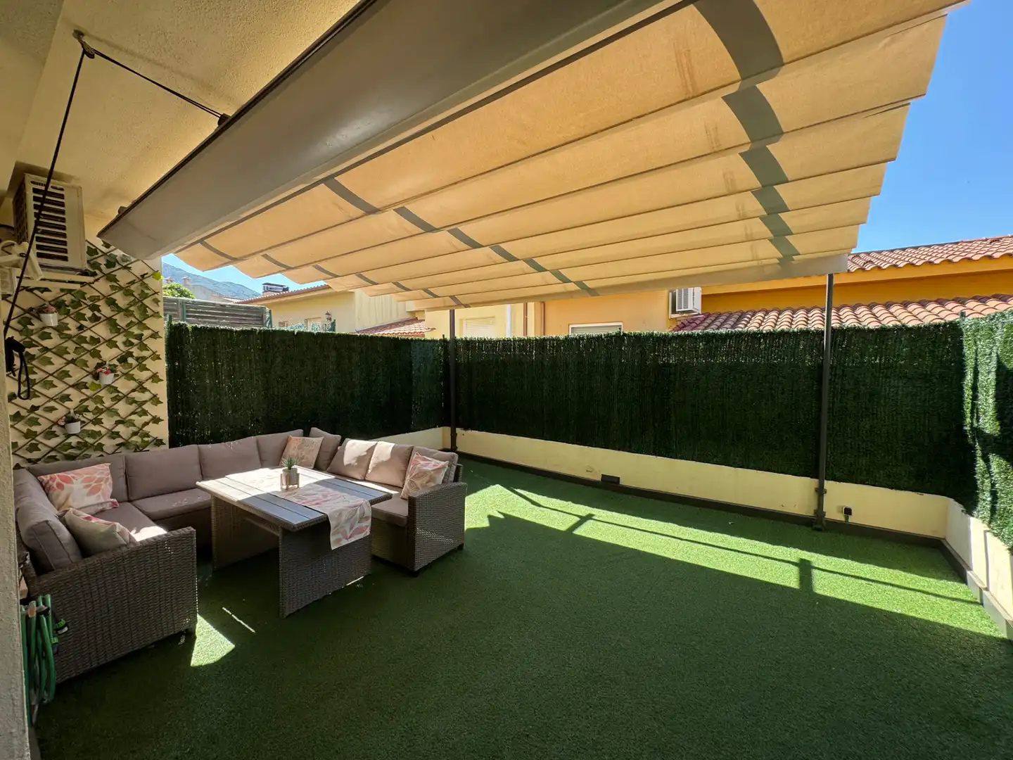 Terraza de Casa o chalet en venta en Palau-saverdera con Aire acondicionado, Calefacción y Jardín privado