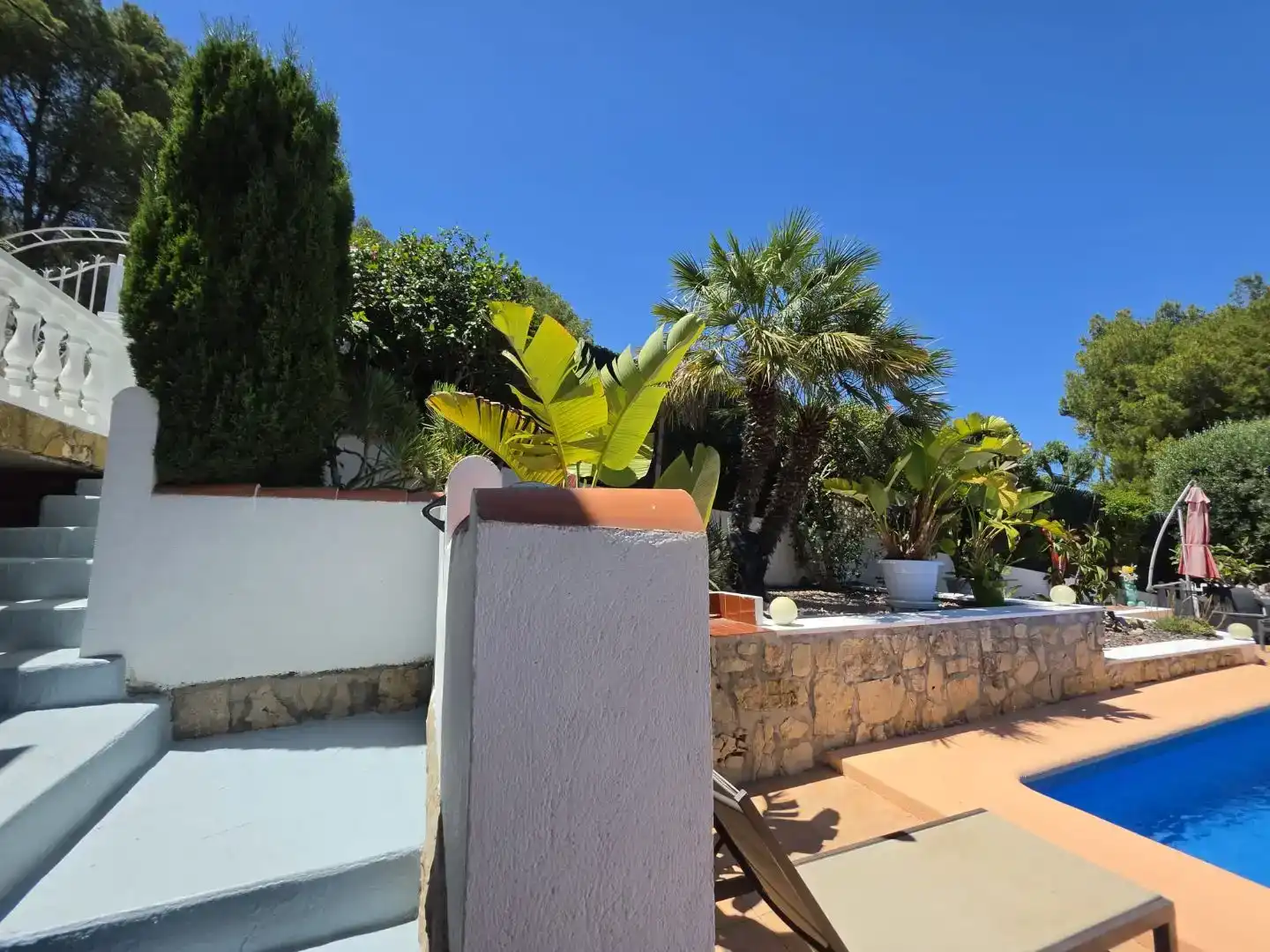 Terraza de Casa o chalet en venta en Dénia con Aire acondicionado, Jardín privado y Trastero