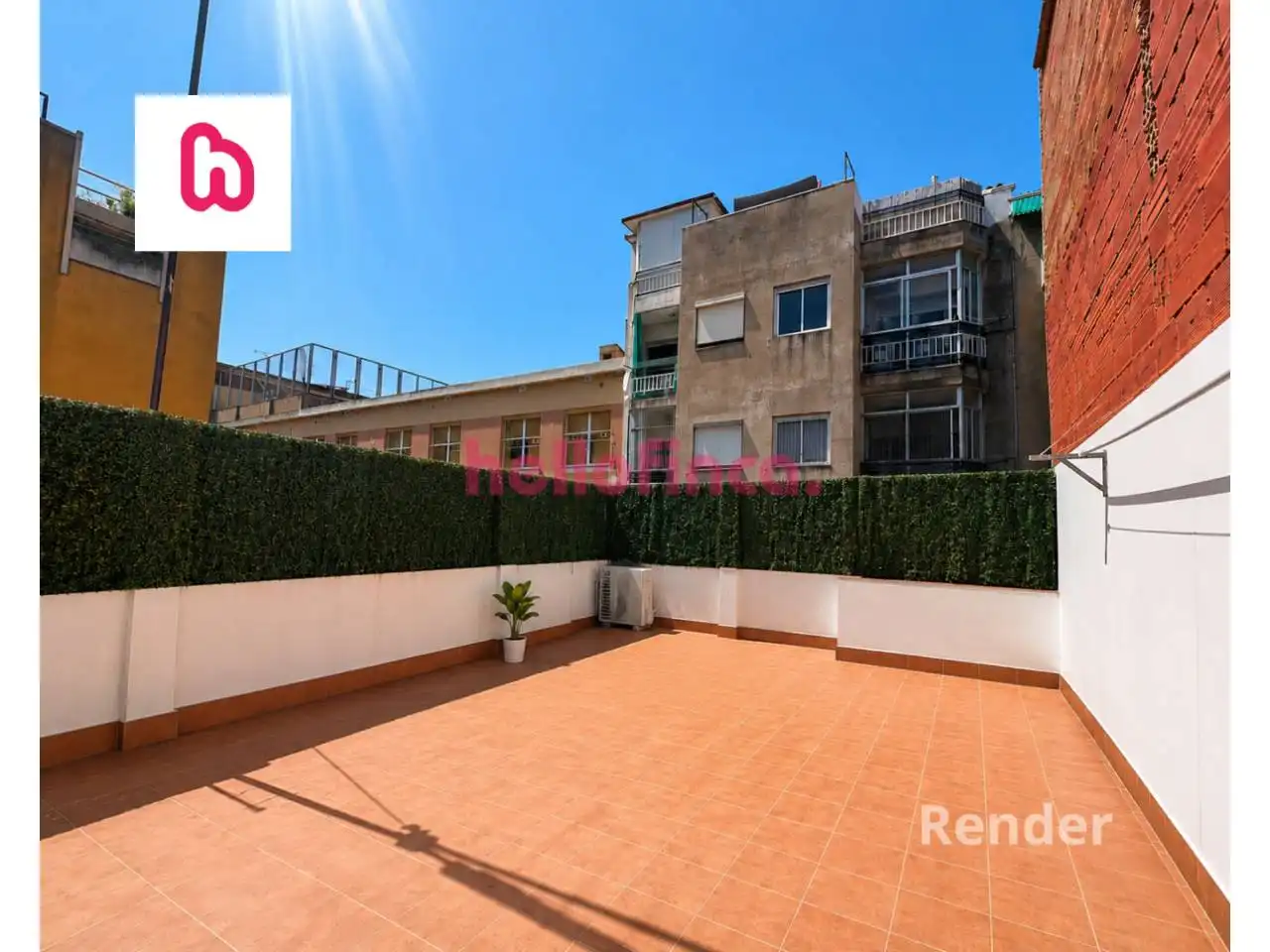 Vista exterior de Casa adosada en venda en Badalona amb Aire condicionat, Calefacció i Terrassa