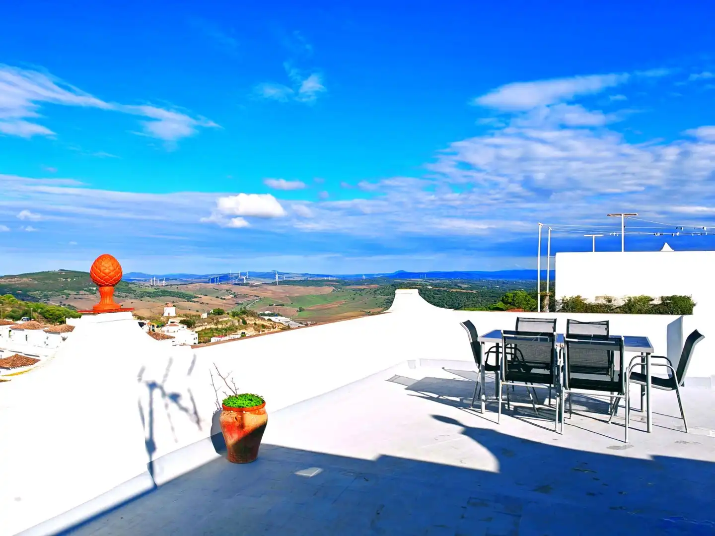 Terrassa de Casa o xalet en venda en Vejer de la Frontera amb Aire condicionat, Terrassa i Moblat