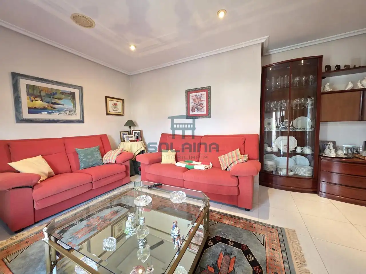 Sala d'estar de Casa o xalet en venda en Castrelo de Miño amb Calefacció, Jardí privat i Terrassa