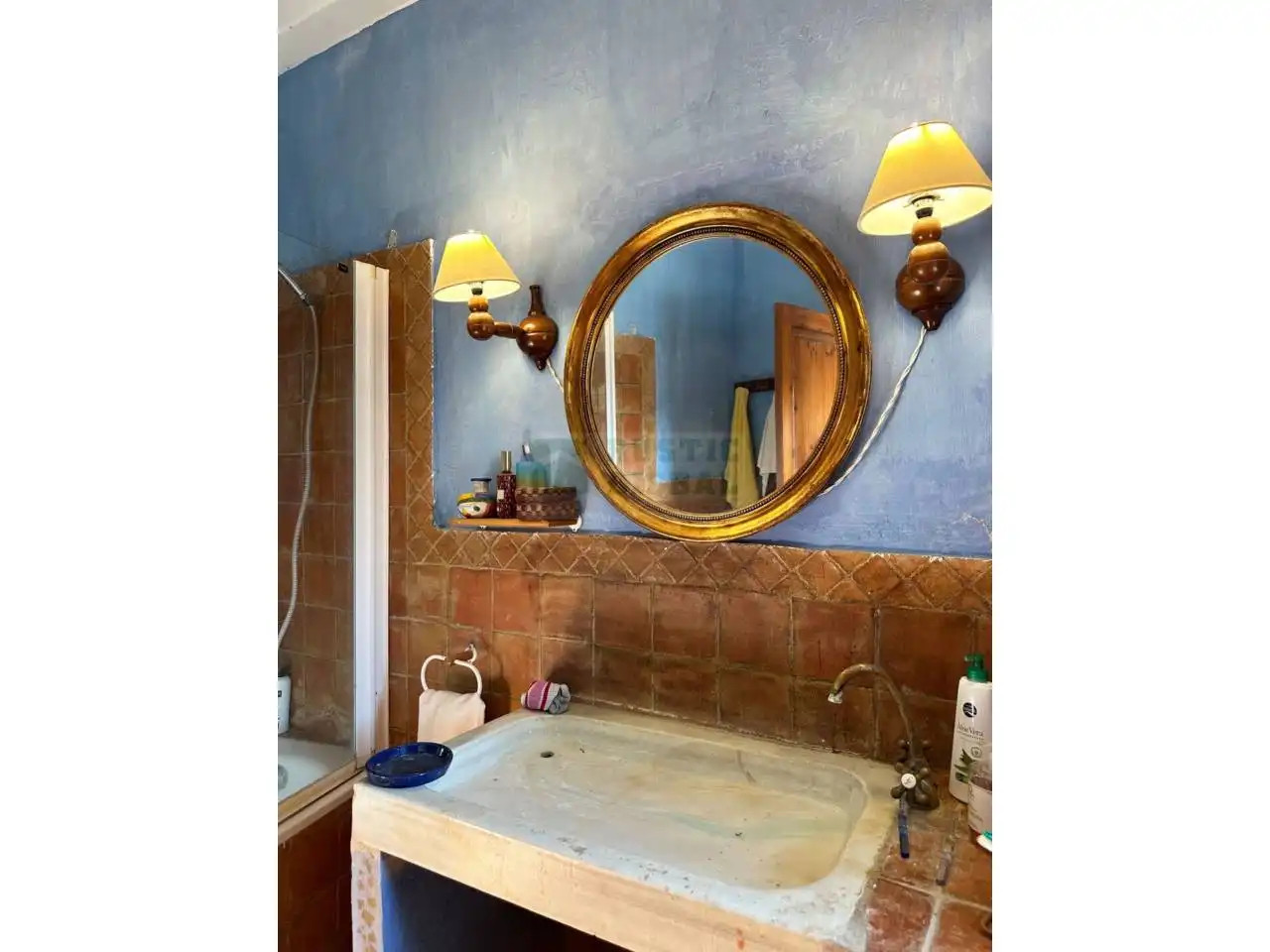 Baño de Finca rústica en venta en Sant Joan de Mollet con Calefacción y Terraza