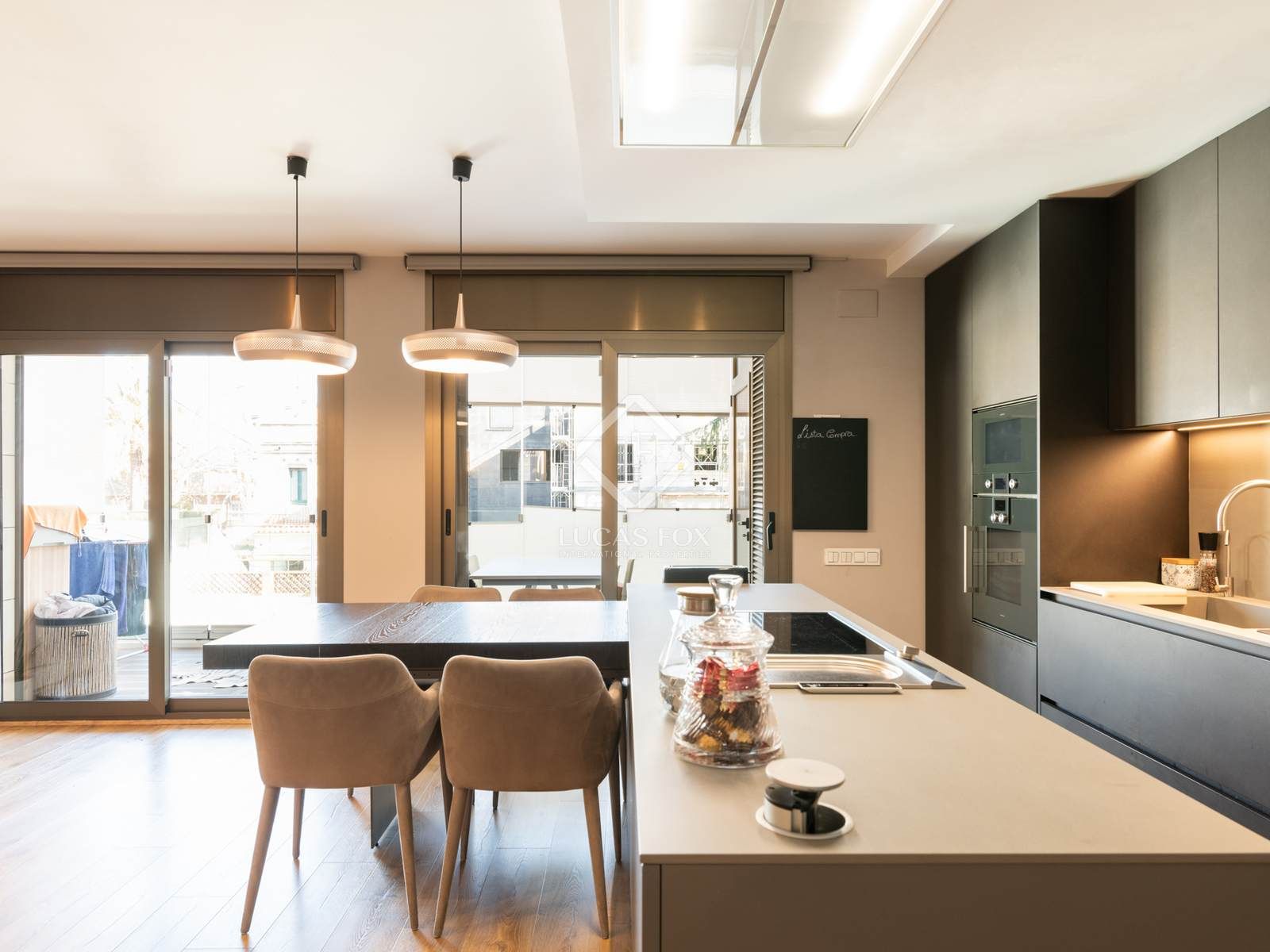Kitchen of Flat for sale in Sant Cugat del Vallès  with Air Conditioner, Heating and Terrace