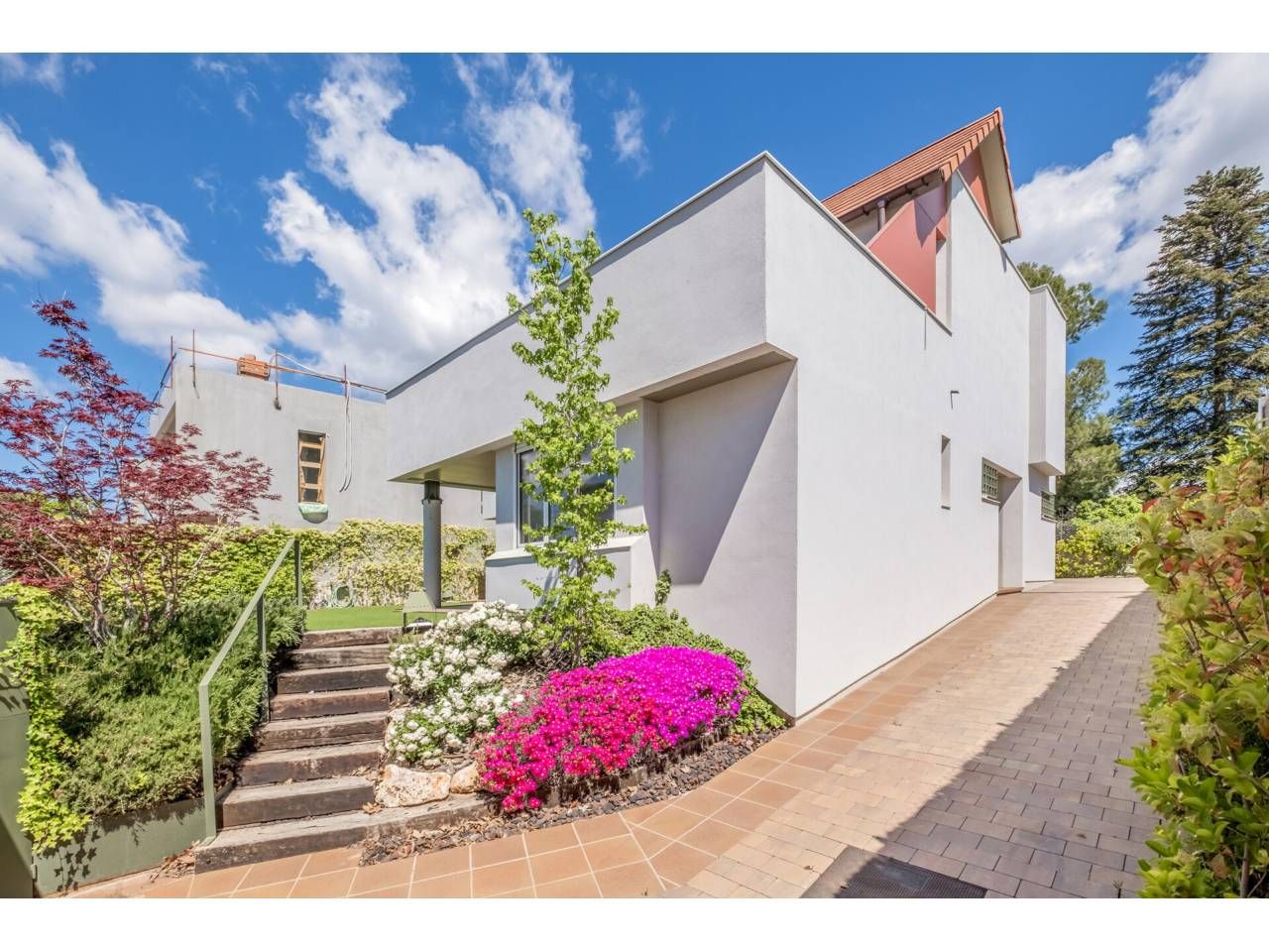 Vista exterior de Casa o xalet en venda en Matadepera amb Aire condicionat, Calefacció i Jardí privat