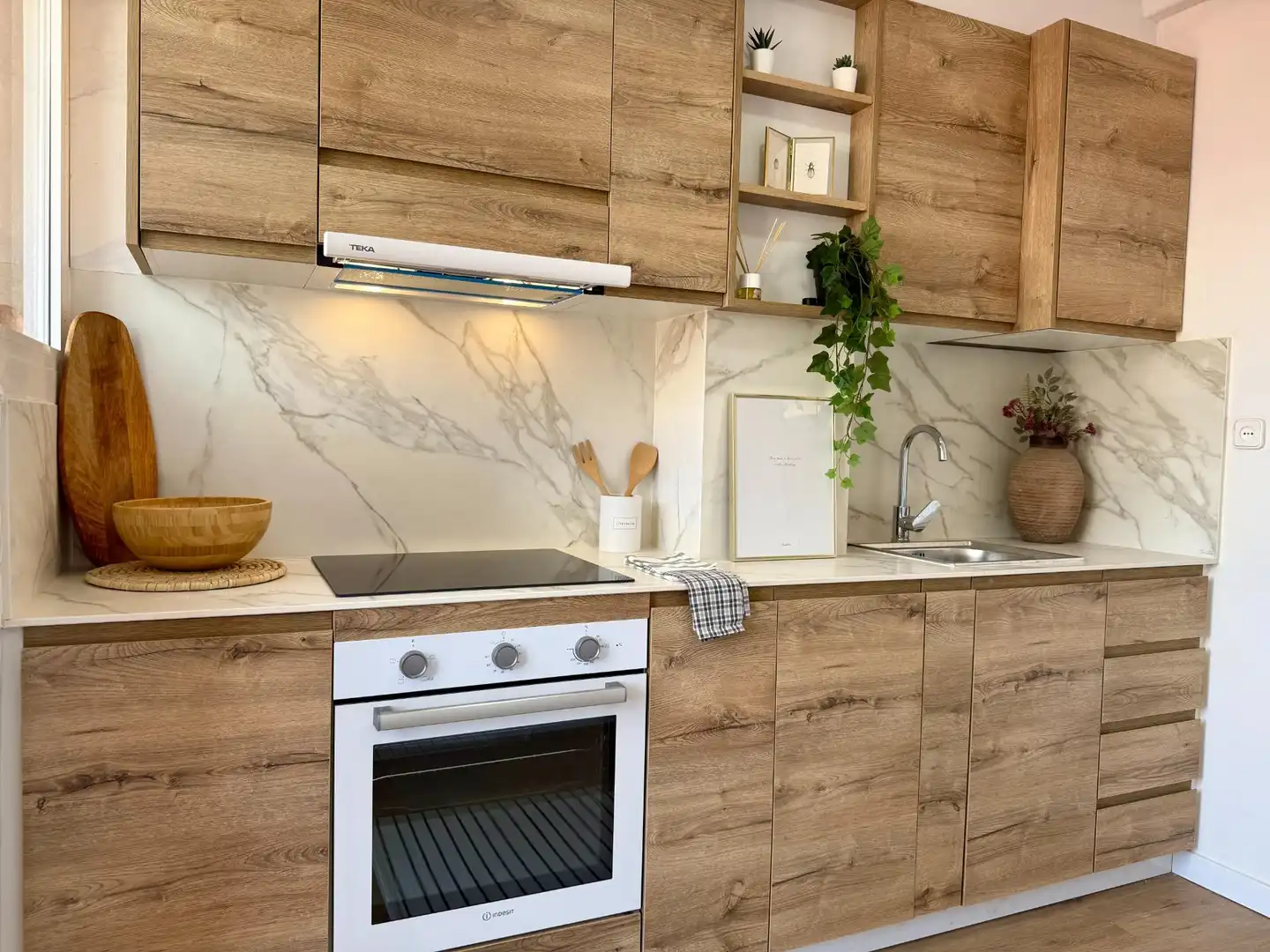 Kitchen of Attic for sale in Sant Feliu de Codines  with Air Conditioner, Heating and Terrace