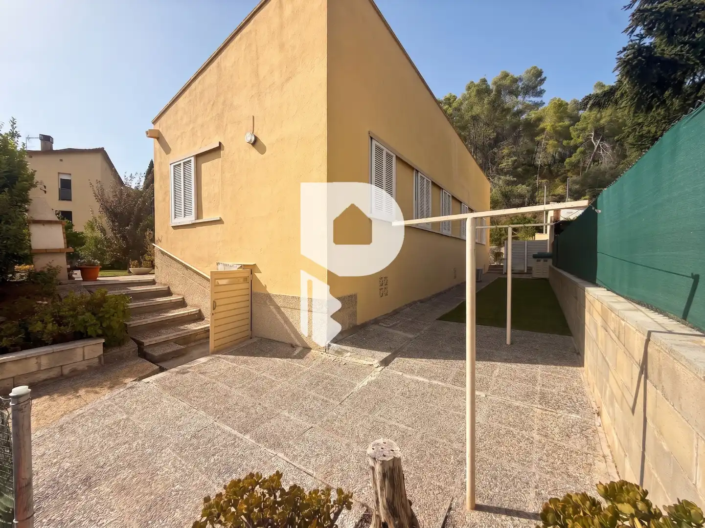 Exterior view of Houses for sale in Cervelló  with Air Conditioner, Heating and Private garden