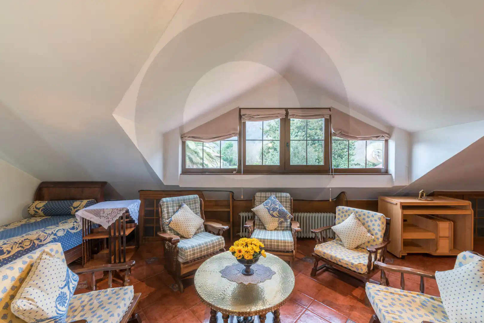 Sala de estar de Casa o chalet en venta en Ruente con Calefacción, Jardín privado y Parquet