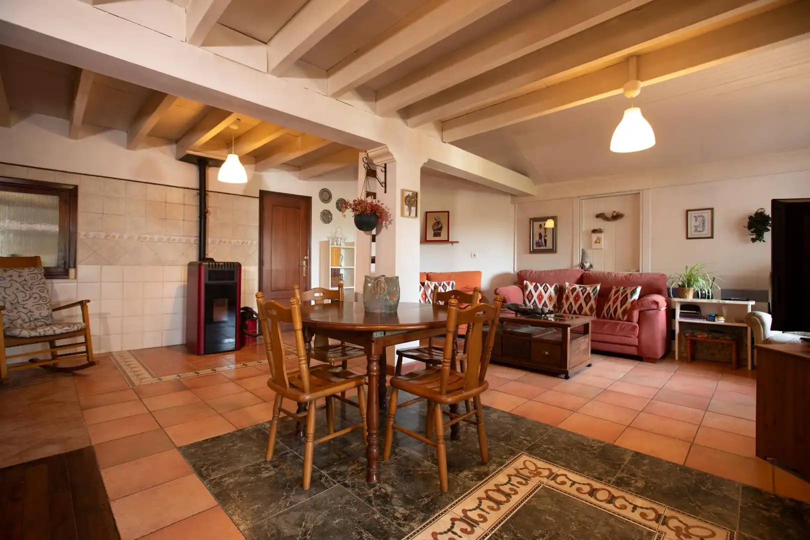 Dining room of Houses for sale in Ribamontán al Mar  with Private garden, Storage room and Furnished