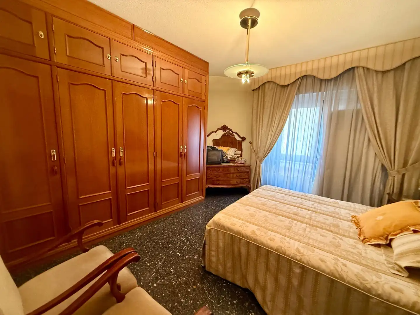 Bedroom of Flat for sale in Ciudad Real  with Air Conditioner, Heating and Furnished