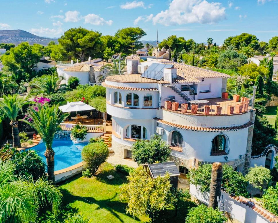 Exterior view of House or chalet for sale in Jávea / Xàbia  with Air Conditioner, Heating and Private garden