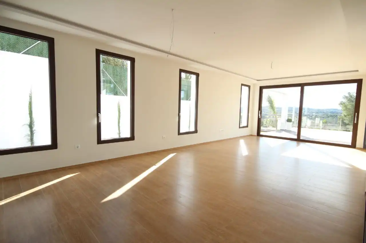 Sala d'estar de Casa o xalet en venda en Jávea / Xàbia amb Aire condicionat, Jardí privat i Piscina