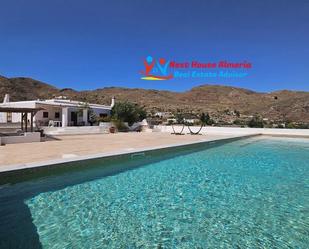 Swimming pool of Country house for sale in  Almería Capital  with Private garden