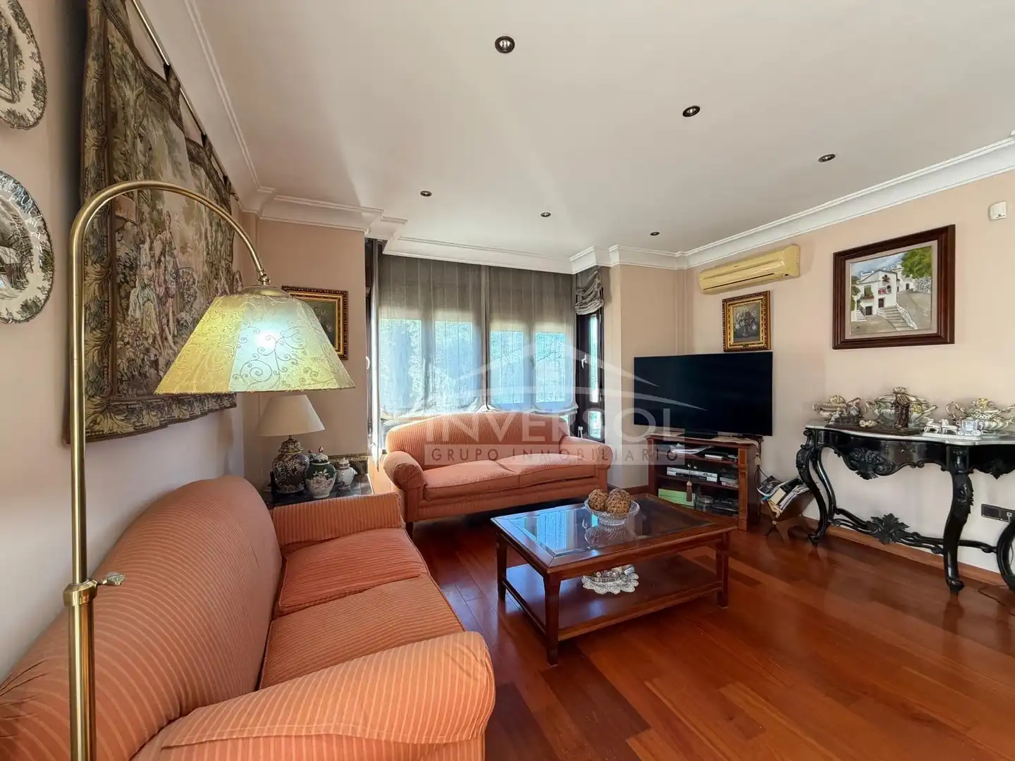 Sala de estar de Casa o chalet en venta en Maracena con Aire acondicionado, Calefacción y Jardín privado