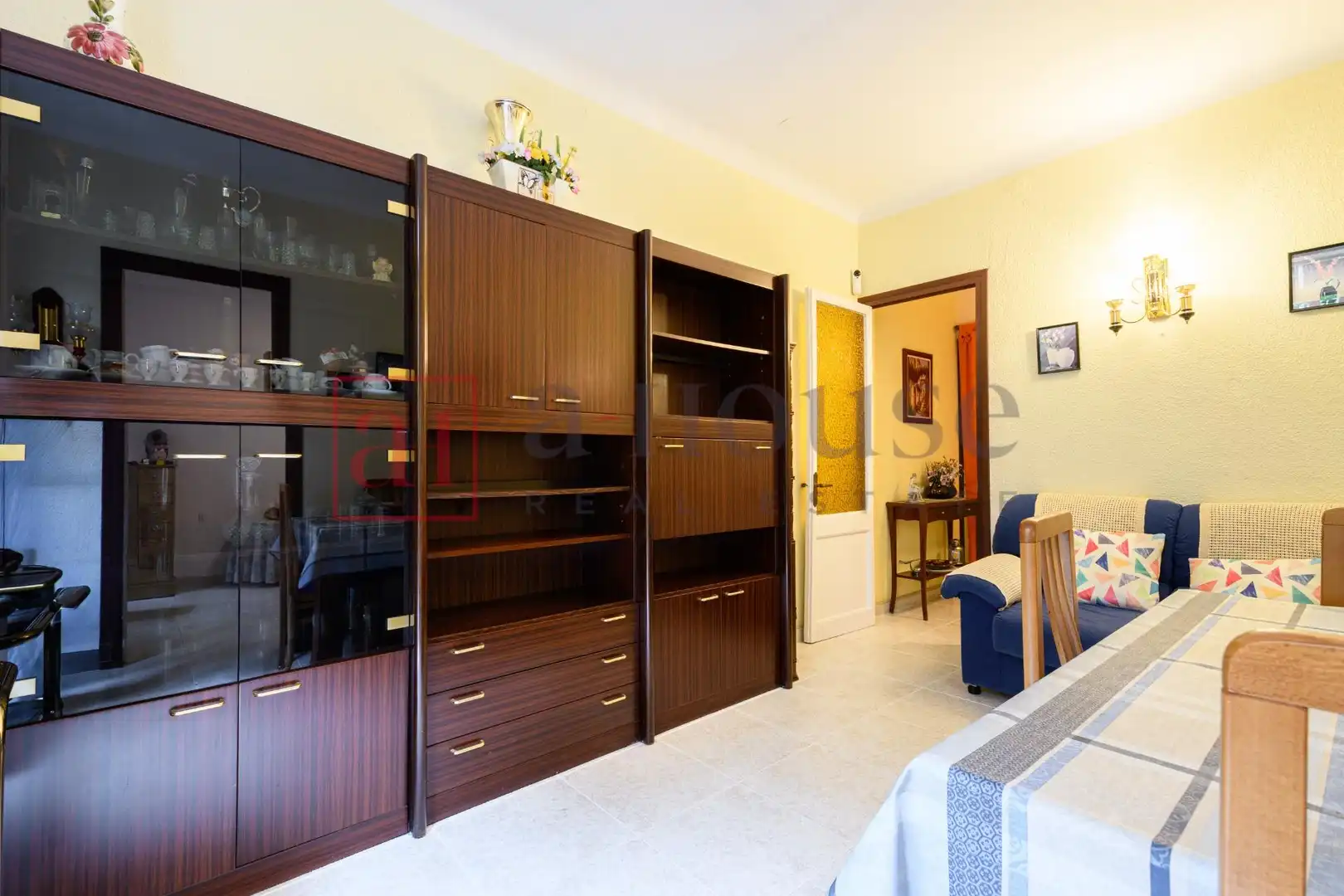 Sala de estar de Piso en venta en Barcelona con Terraza, Amueblado y Balcón