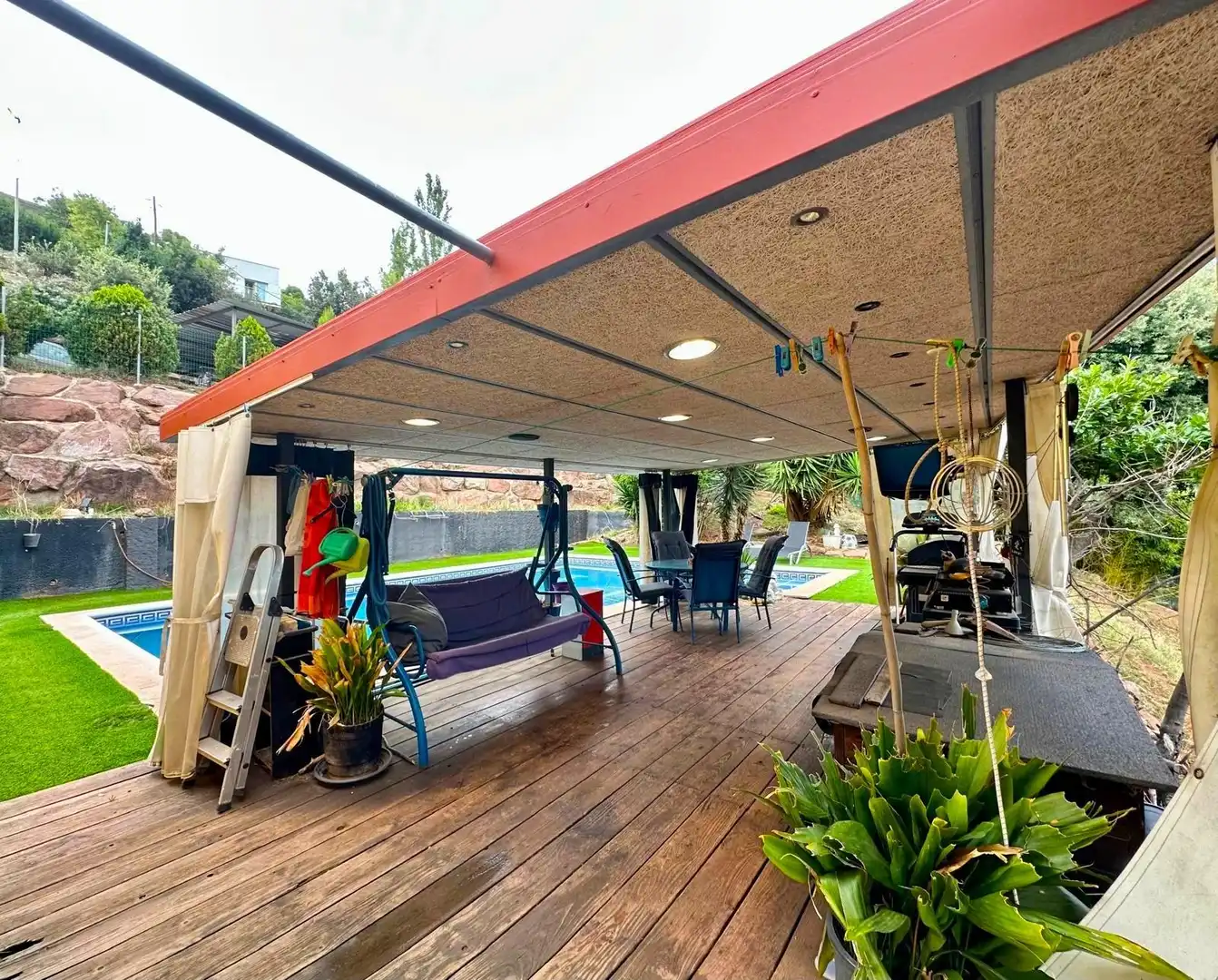 Terrassa de Casa o xalet en venda en L'Ametlla del Vallès amb Aire condicionat, Calefacció i Terrassa