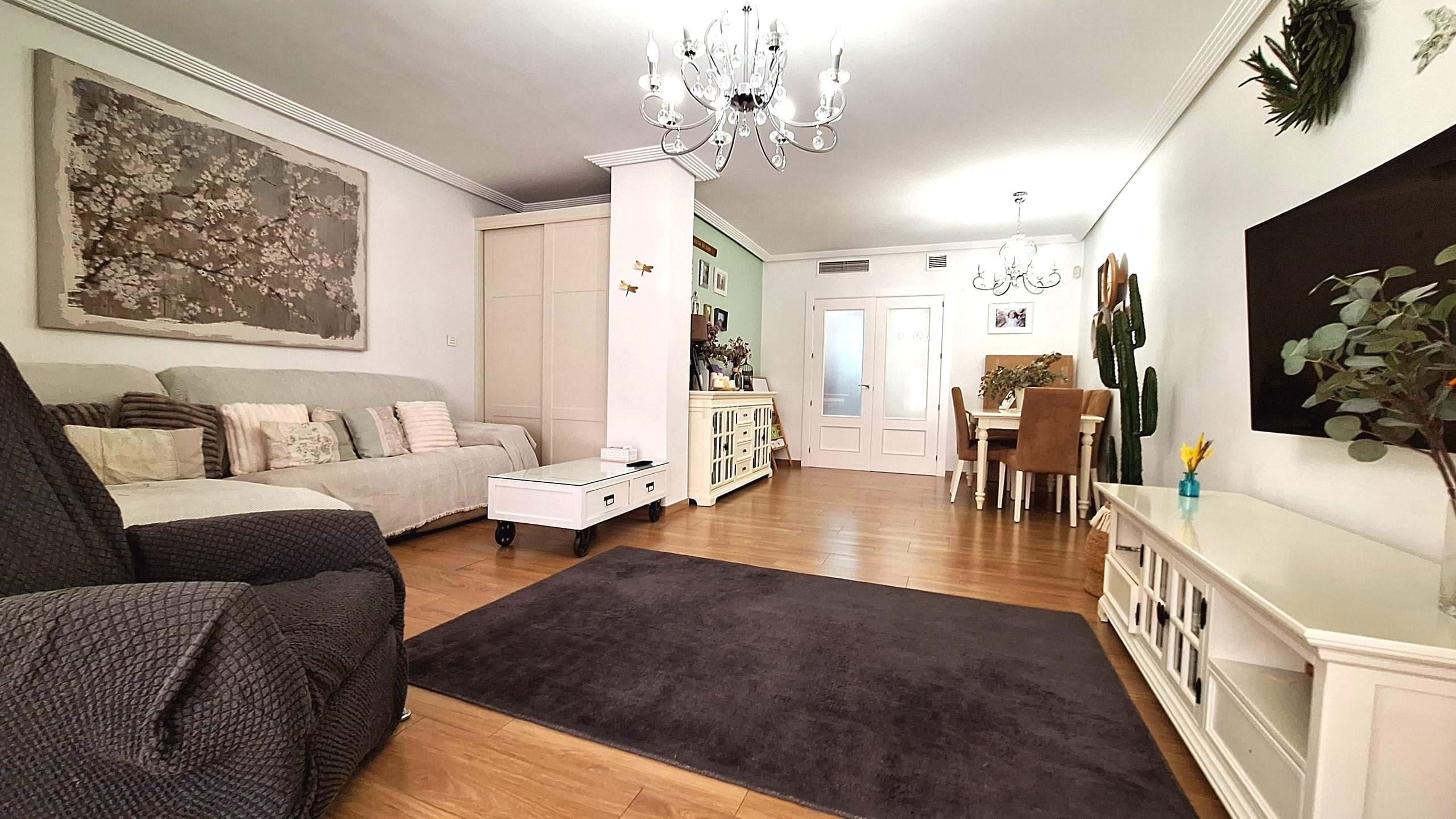 Living room of Flat for sale in Molina de Segura  with Air Conditioner, Storage room and Balcony