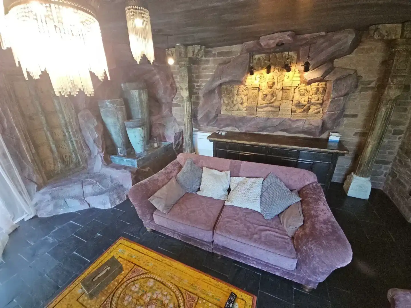 Sala de estar de Casa o chalet en venta en Lloret de Mar con Aire acondicionado, Jardín privado y Terraza