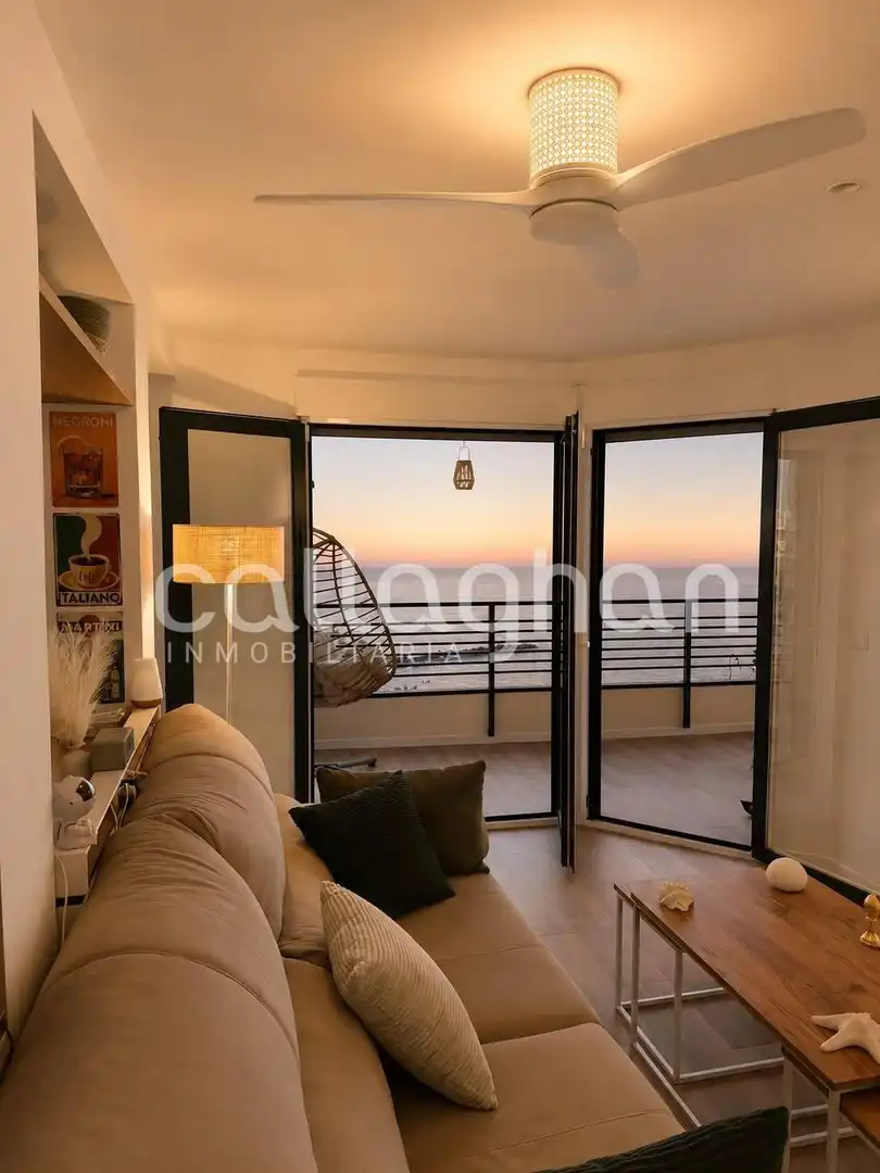 Living room of Flat for rent in Benicasim / Benicàssim  with Air Conditioner, Heating and Terrace
