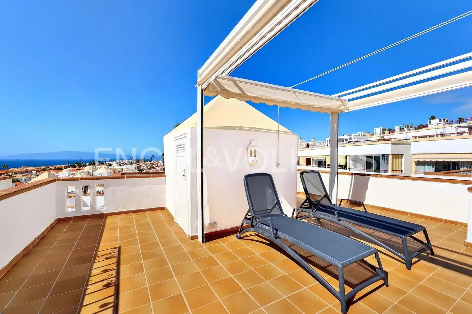 Terraza de Casa o chalet en venta en Adeje con Terraza, Piscina y Amueblado