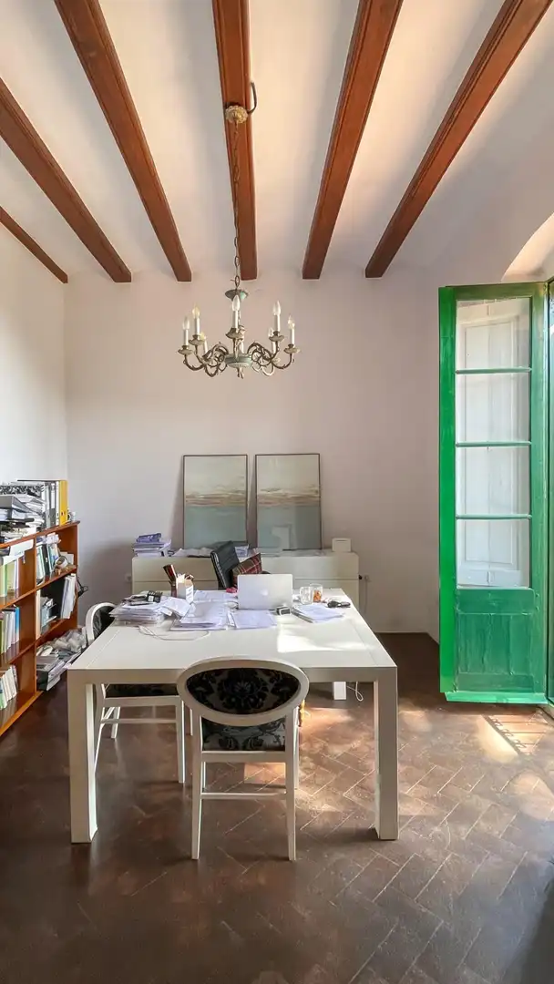 Esszimmer von Wohnung zur Miete in Cabrils mit Heizung, Privatgarten und Balkon