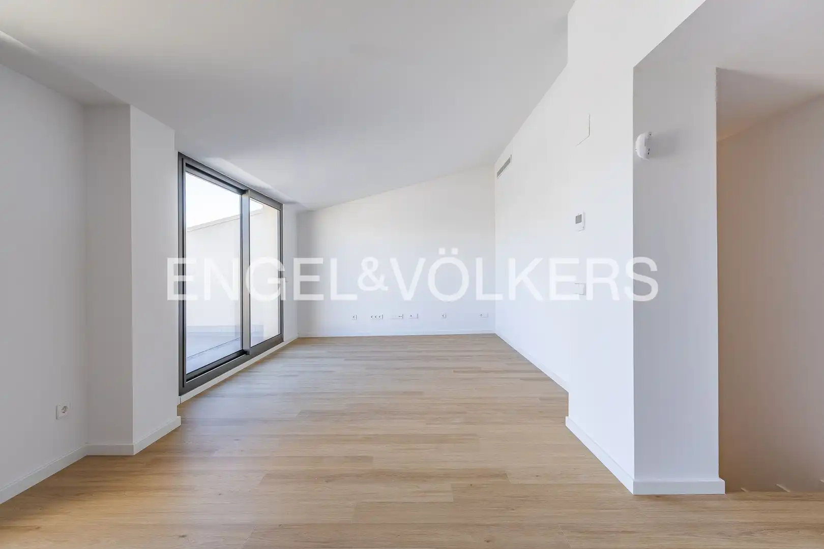 Sala d'estar de Àtic de lloguer en Sabadell amb Aire condicionat, Calefacció i Parquet