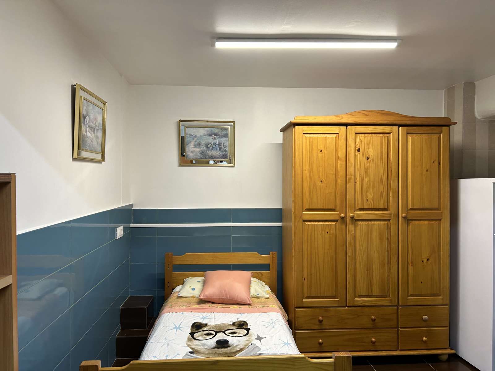 Bedroom of Study to share in L'Hospitalet de Llobregat  with Air Conditioner, Heating and Terrace