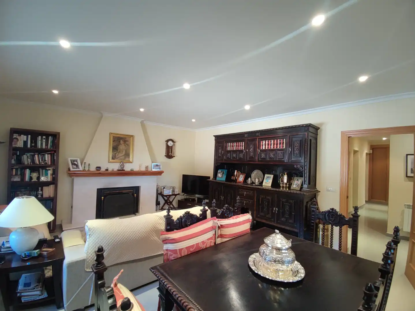 Sala d'estar de Casa o xalet en venda en Ciudad Real amb Aire condicionat, Calefacció i Jardí privat