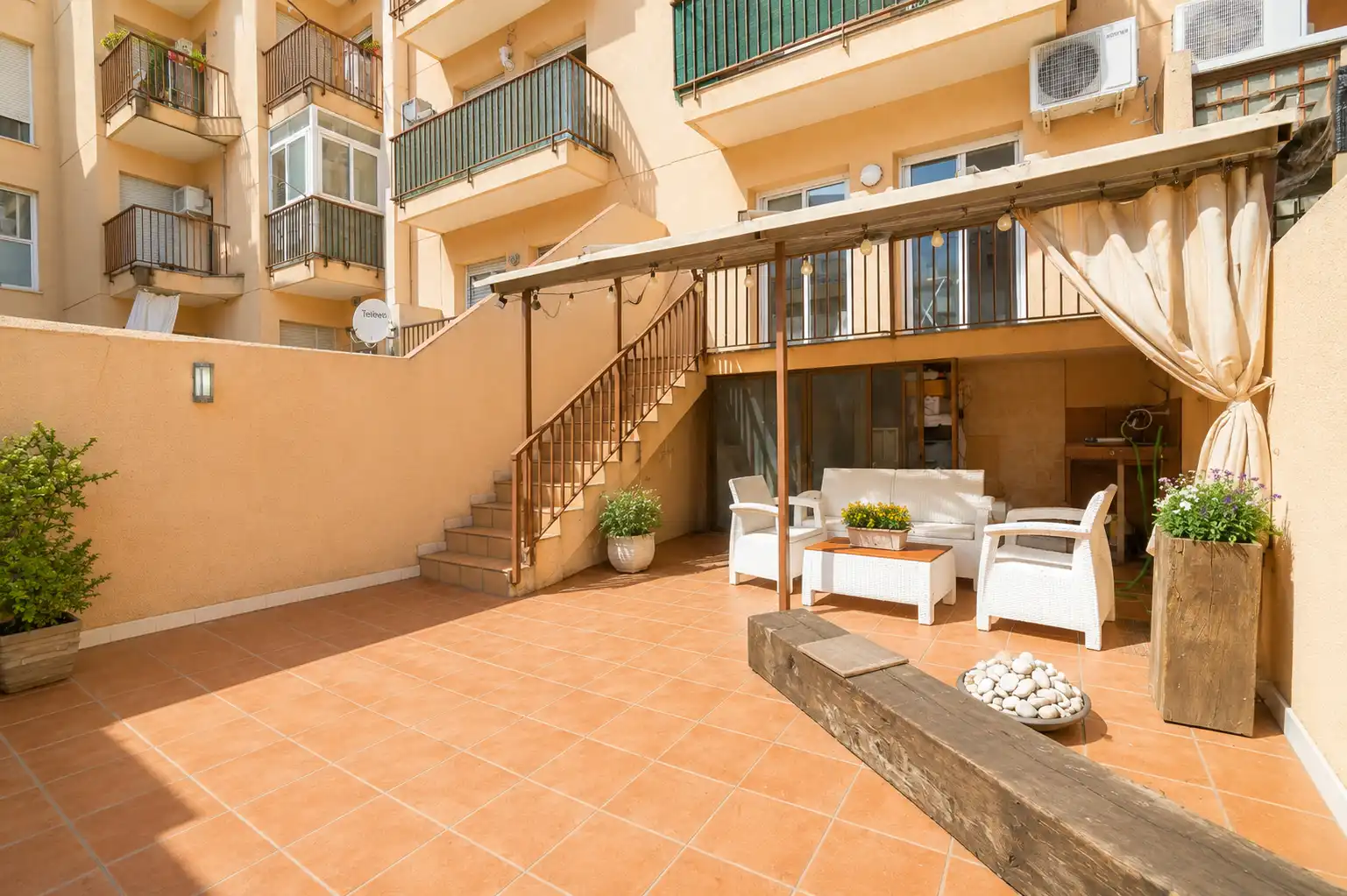 Terrace of Flat for sale in El Vendrell  with Air Conditioner, Heating and Terrace