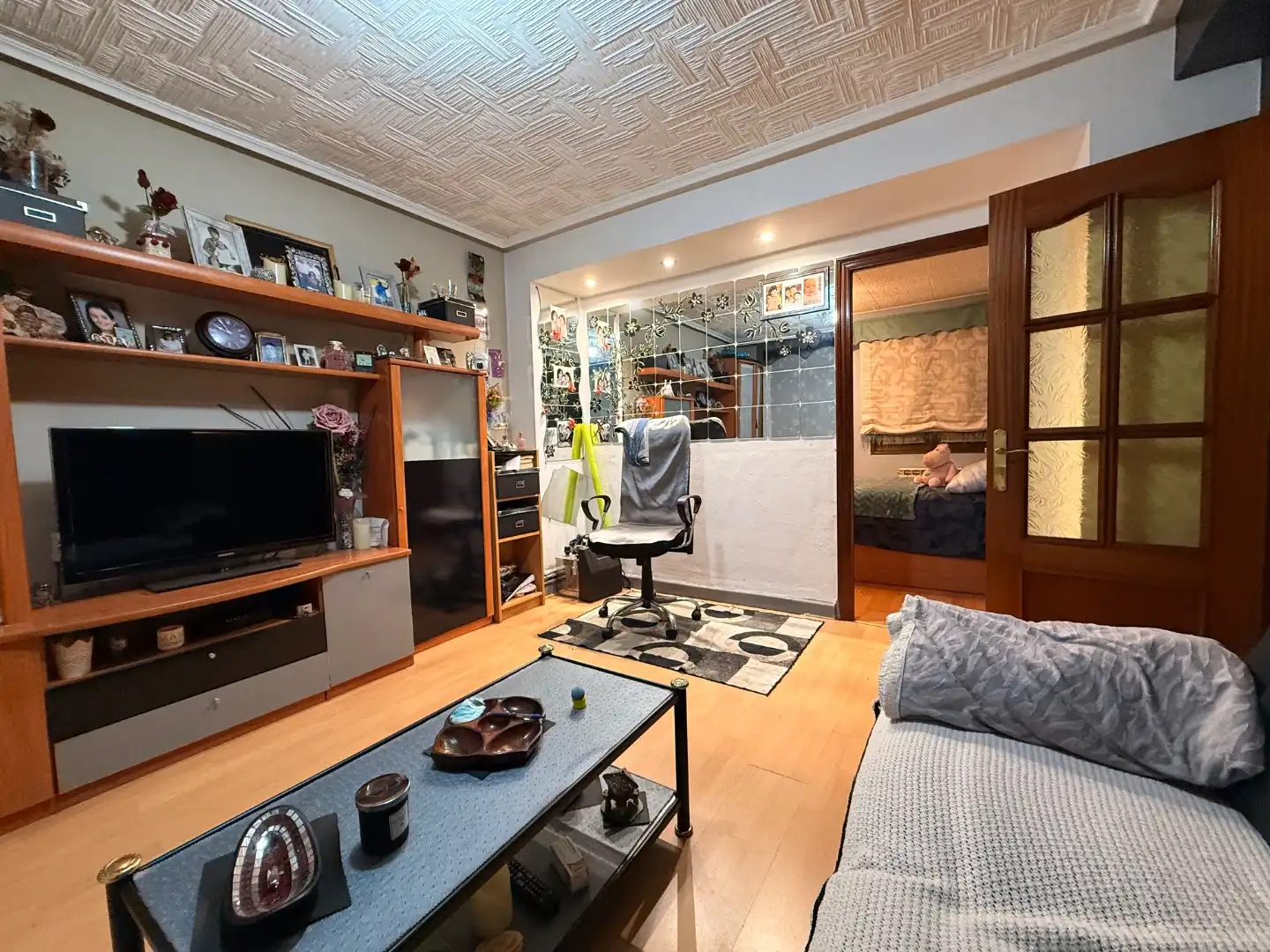 Sala de estar de Piso en venta en La Felguera