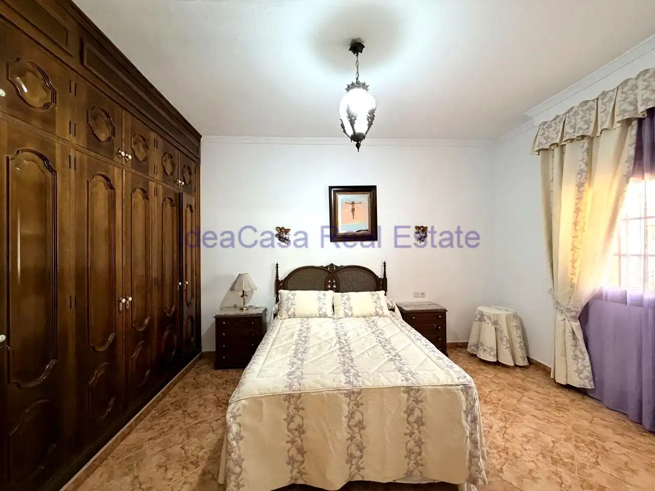 Dormitori de Casa o xalet de lloguer en Málaga amb Aire condicionat, Terrassa i Moblat