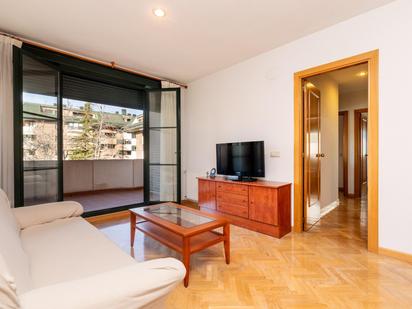 Living room of Flat for sale in Collado Villalba  with Heating, Private garden and Terrace