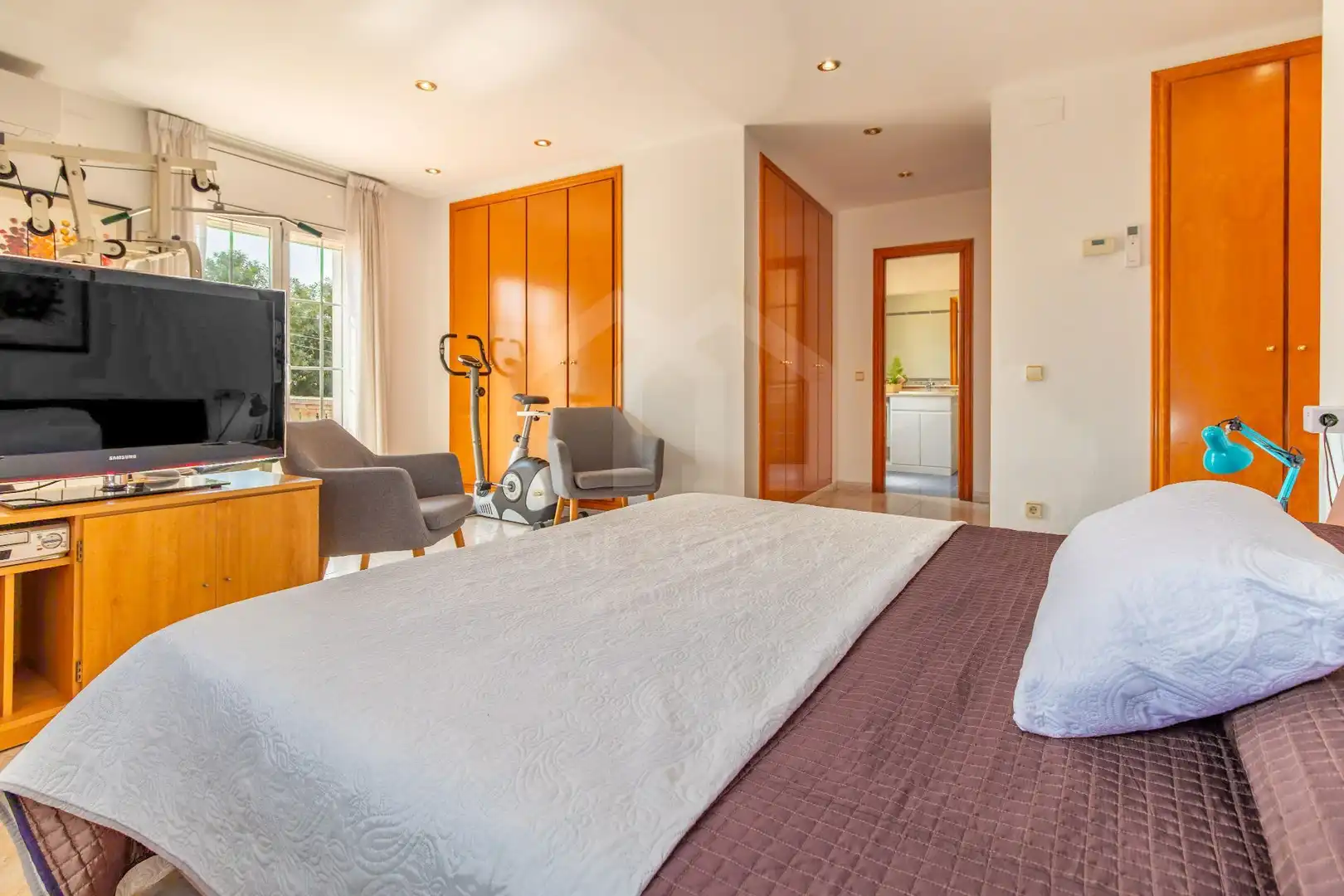 Bedroom of Houses for sale in Riudoms  with Air Conditioner, Heating and Private garden