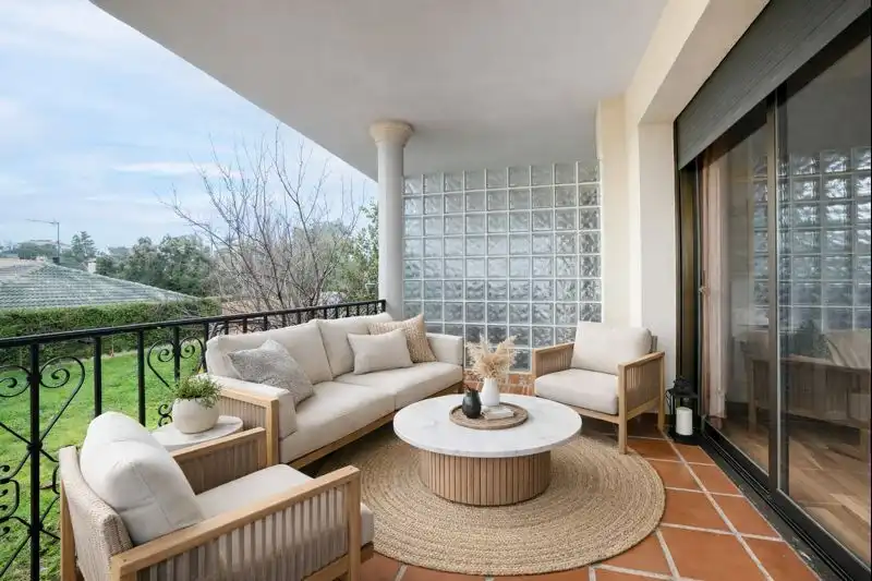 Terraza de Casa adosada en venta en Las Rozas de Madrid