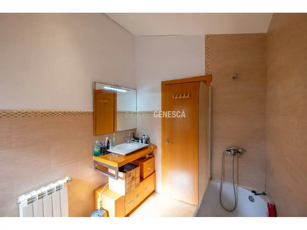 Badezimmer von Wohnung zum Verkauf in Matadepera mit Heizung, Parkett und Terrasse