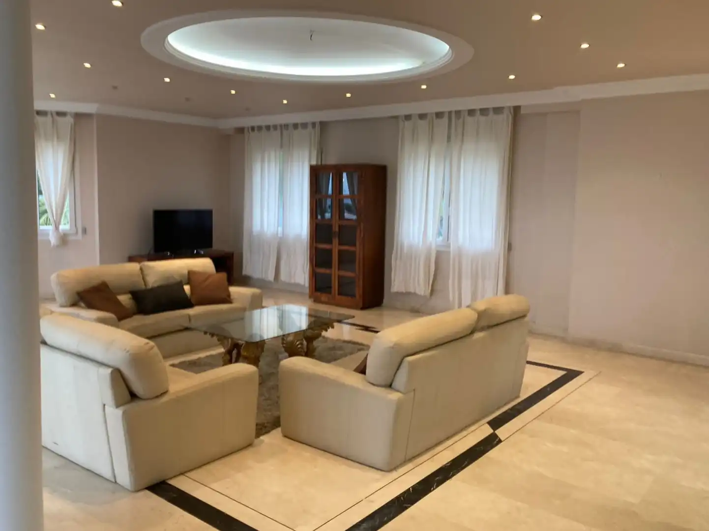 Sala de estar de Casa o chalet de alquiler en Cabrils con Aire acondicionado, Calefacción y Jardín privado