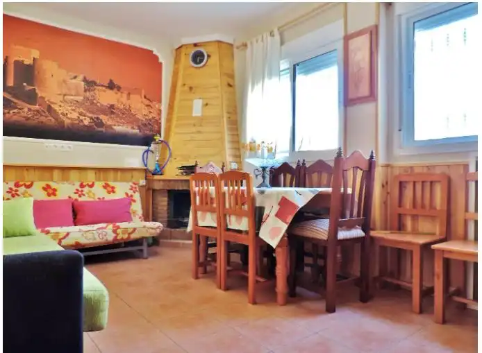 Esszimmer von Wohnung zum Verkauf in Alsodux mit Klimaanlage, Terrasse und Balkon