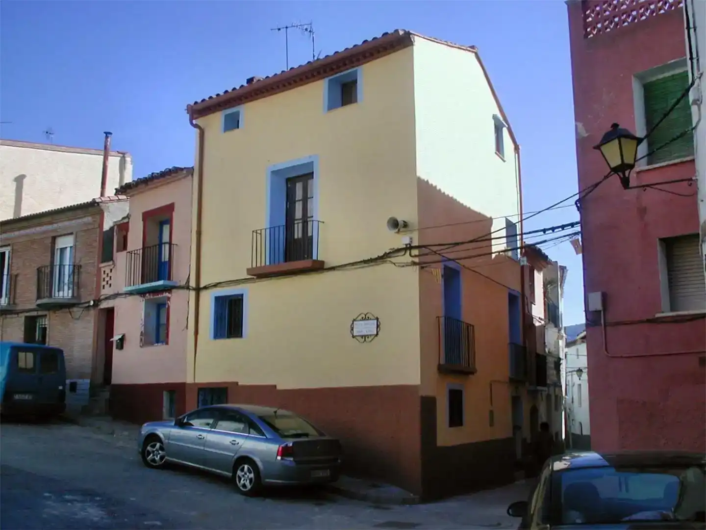 Vista exterior de Casa adosada en venda en Santa Cruz de Grío, Zaragoza
