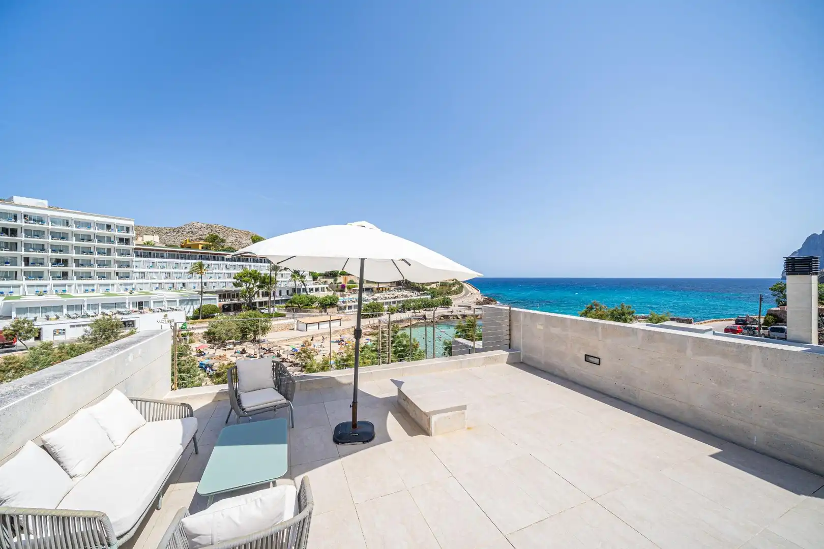 Terrace of Apartments for sale in Pollença  with Private garden, Terrace and Furnished