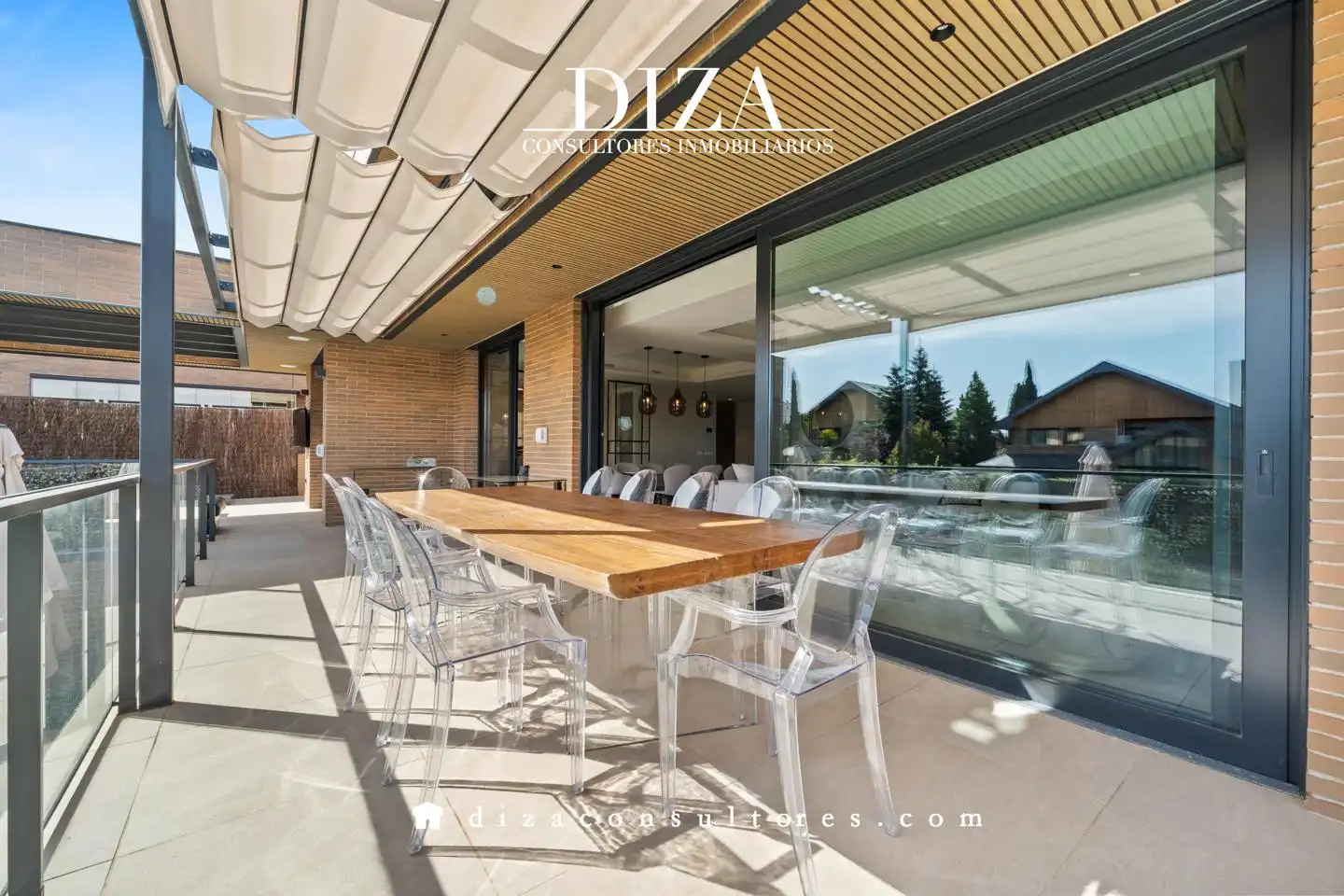 Terrace of Houses for sale in Las Rozas de Madrid  with Air Conditioner, Heating and Private garden
